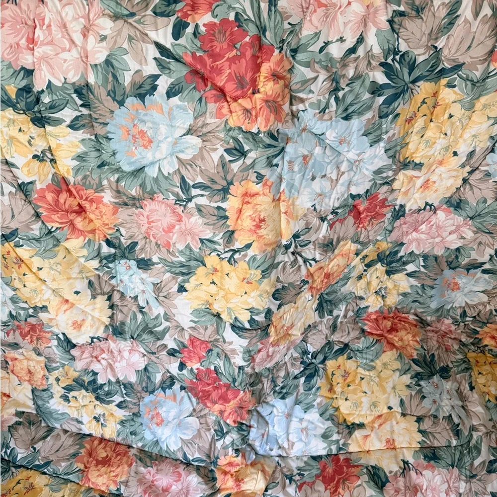 Twin Floral Comforter